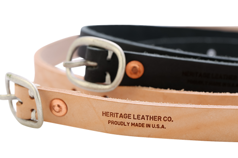 3/4" Leather Belt