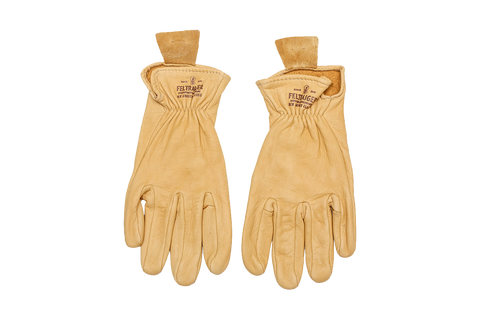 Deerskin Unlined Glove - Yellow