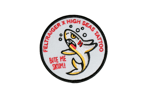 FELTRAIGER x High Seas Tattoo Bite Me Patch